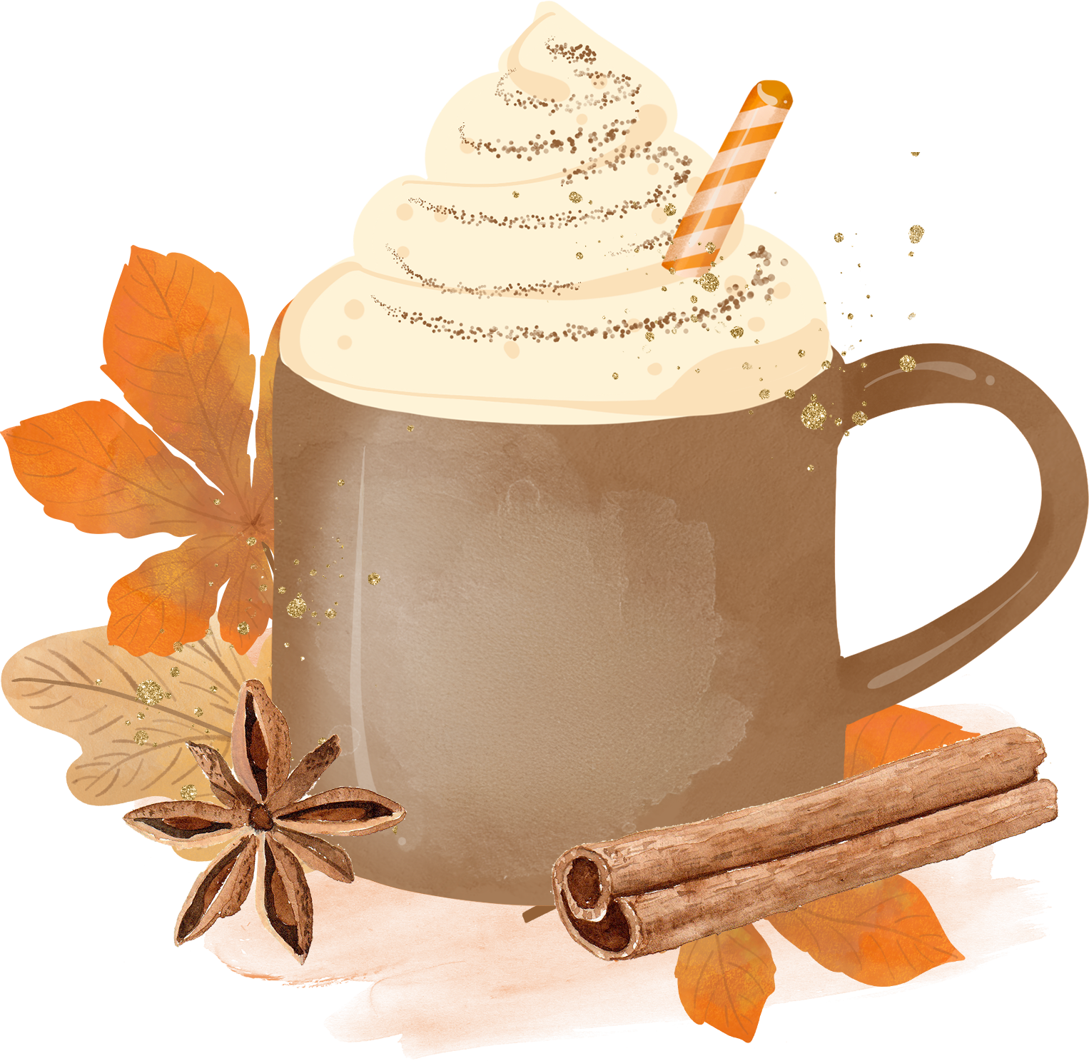 Pumpkin spice drink